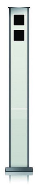 Colonne de communication TCS, non équipée pour 2 modules AMI, autoportante hauteur 1,30 m, K32AP