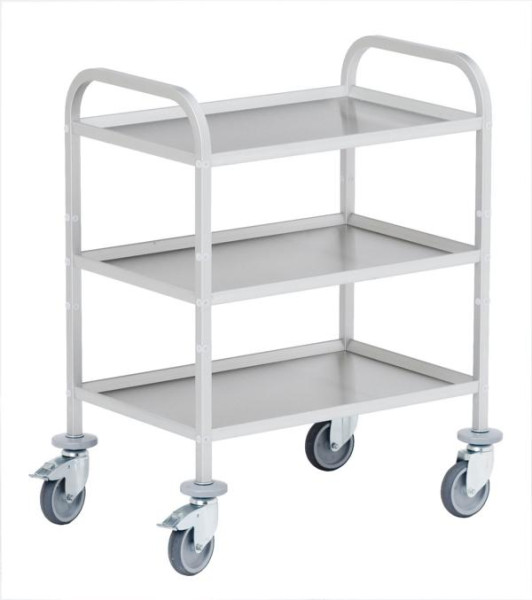 Chariot de service Gmöhling G®-SERV E 9501 / 3 E, aluminium, 223950113