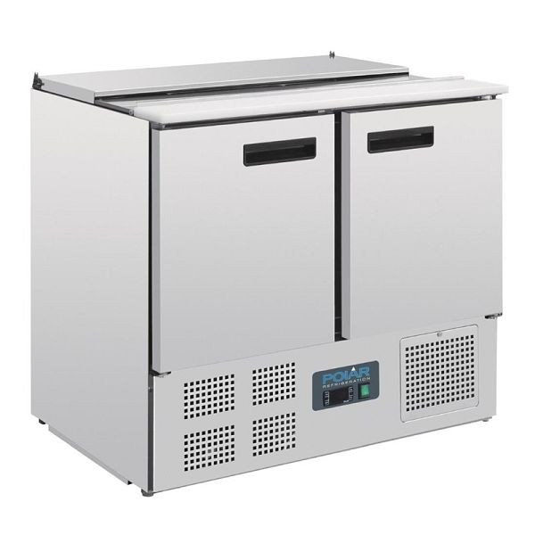 Saladette réfrigérée Polar 240 litres, G606