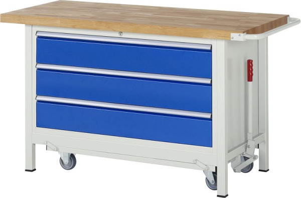 Etabli abaissable RAU 8000 - modèle 8357, L1500 x P700 x H880 mm, 15-8357A2-157B4F.11