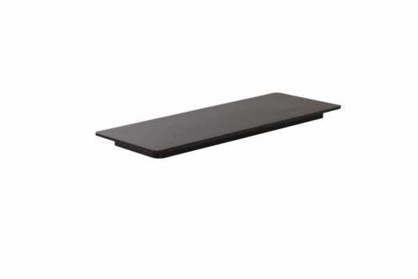 Plat à gâteau Schneider King, mélamine, 400 mm x 150 mm x 20 mm, noir, 227098