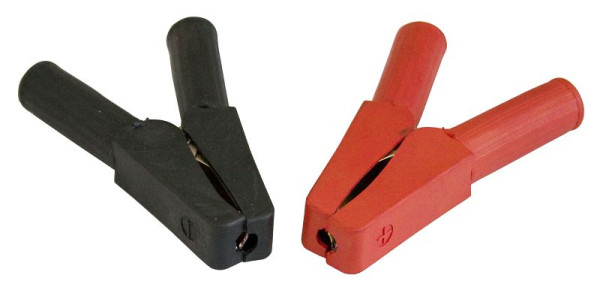 Jeu de bornes de reliure ELMAG 1x de chaque rouge + noir pour EUROCHARGE 60 & 120 - SB, 59677