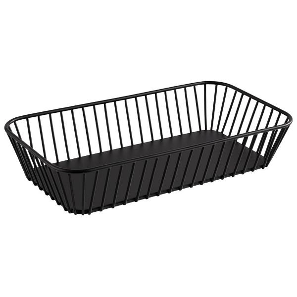 APS Panier GN 1/3 -URBAN-, métal, noir, avec pieds antidérapants, 30417
