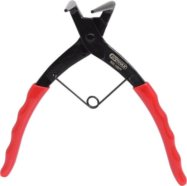 KS Tools Pince-étau à bras long pour bagues de verrouillage externes, 500.1037
