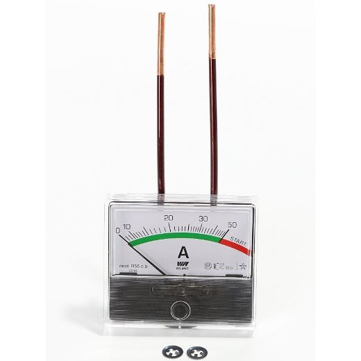 ELMAG ampèremètre 0-50 A. 70x60mm pour, 9505117