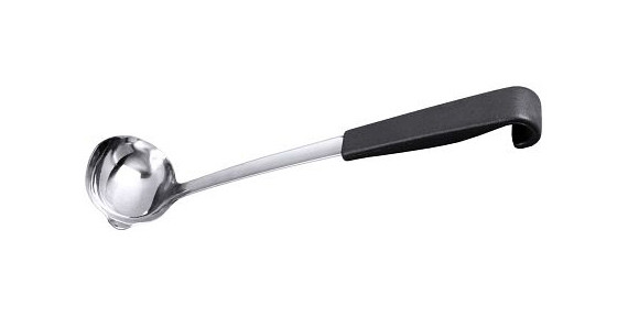 Cuillère à sauce Contacto 0,03 l, 28 cm série BUFFET NOIR, 8942/280