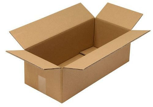 Boîte pliante en carton ondulé TransPak à 2 parois, dimensions intérieures 560 x 250 x 180 mm, qualité 2.30BC, paquet : 20 pièces, 299369