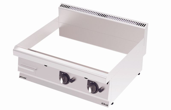 plaque de gril à gaz gel-o-mat chromée dur lisse, GO Cook 700, chromée dur, GF4070GC