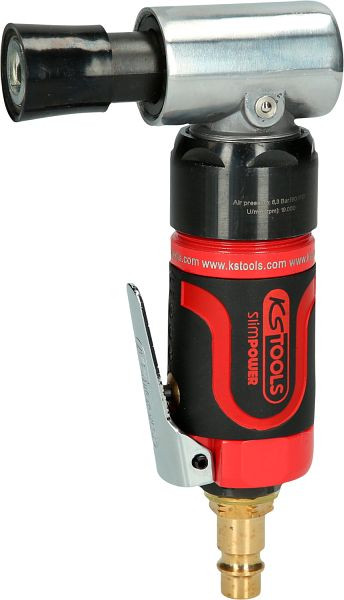 KS Tools SlimPOWER mini meuleuse à air comprimé pour petits tampons, 19000 tr/min, 515.5570