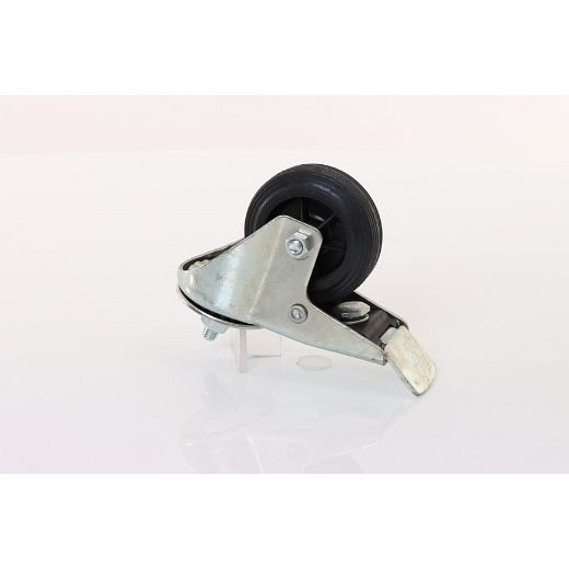 Roulette pivotante ELMAG Ø 80 mm avec frein pour PL 600/840 (GS 35/38), 9101676