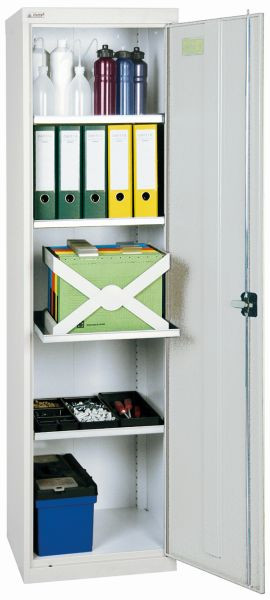 armoire à outils et matériaux contondants série 2000, 7035/7035, 4 étagères, 2005007