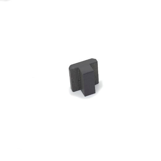 ELMAG tête de chauffage par induction en ferrite, insert pour article 58296, en forme de T, adapté au chauffage latéral plus étroit, 58297