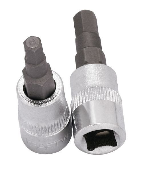 Insert de clé à douille Kraftwerk, à six pans creux, taille en pouces 1/4" 1/8", 106501