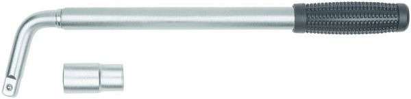 KS Tools clé à douille télescopique pour écrou de roue, 17 mm, 518.1128