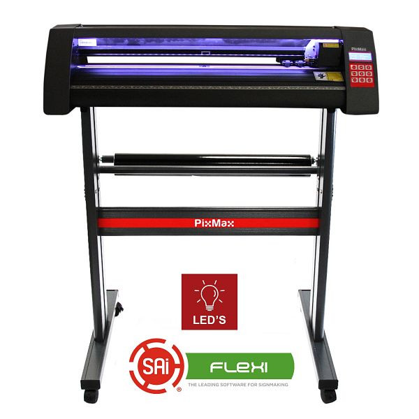 Traceur de découpe LED PixMax 720 avec support et logiciel Flexistarter, 27205