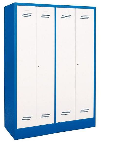 PAVOY Armoire-penderie avec base - 2 portes - verrouillables ensemble, 20201-413-731