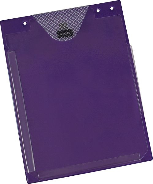 Sac de travail Eichner "Jumbo" avec compartiment à clés, violet, UE : 10 pièces, 9015-00568