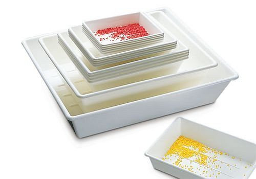 Cuvette de laboratoire DENIOS, pour substances nocives pour l'environnement et agressives, volume de 39 litres, 158-113