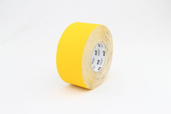 m2 revêtement anti-dérapant universel jaune rouleau 75mmx18.3m, M1GR075183