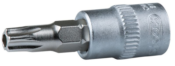 KS Tools Douille embout 1/4" TX avec trou, TB7, 917.1457