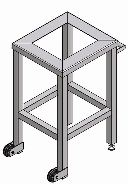 Châssis mobile ADE pour scie à ruban à os Robusta-inox, Z2232