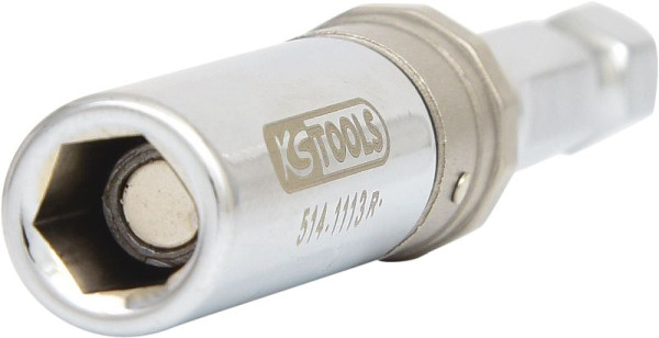 KS Tools Porte-embout à changement rapide Auto-Slimlock 1/4", 65 mm, 514.1113