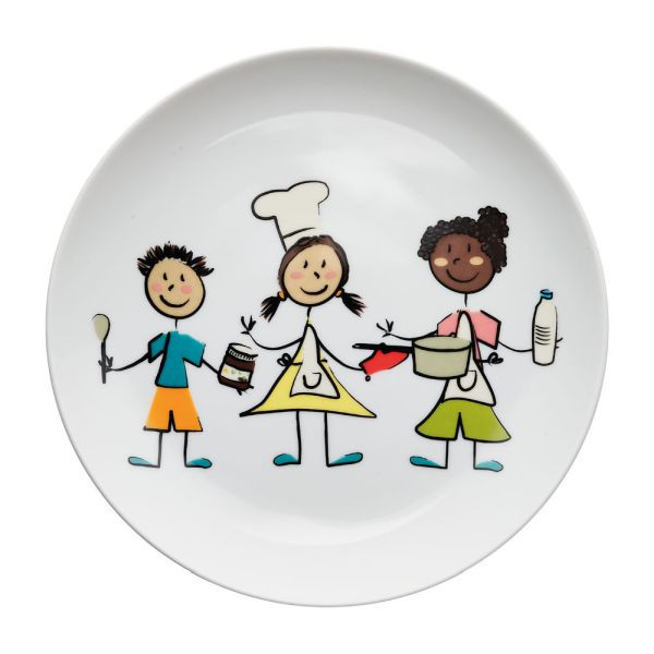 Vaisselle enfant en porcelaine Stalgast Assiette plate Ø 205 mm, PZ7711205