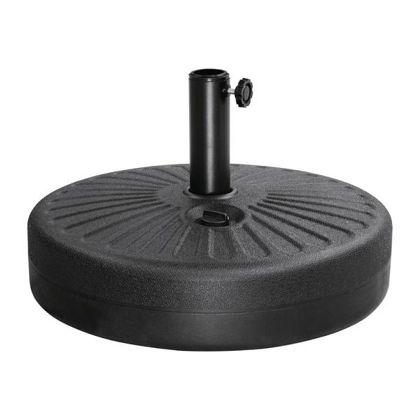 Pied de parasol Bolero noir 20Ltr, FS231