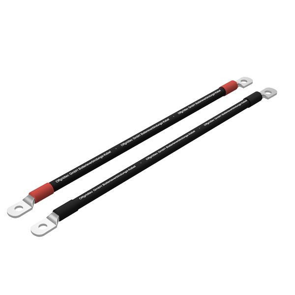 Câble de batterie Offgridtec 2 m 25 mm² Oeillets M10 des deux côtés, 8-01-010660