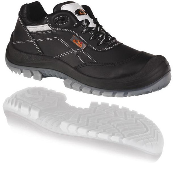 Hase Safety GENF, chaussures de sécurité noires, EN 20345-S3, taille : 36, 85142-04-36