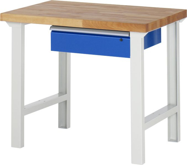 Etabli RAU série 7000 - conception modulaire, 1 x tiroir, 1000x840x700 mm, 03-7001A1-107B4S.11