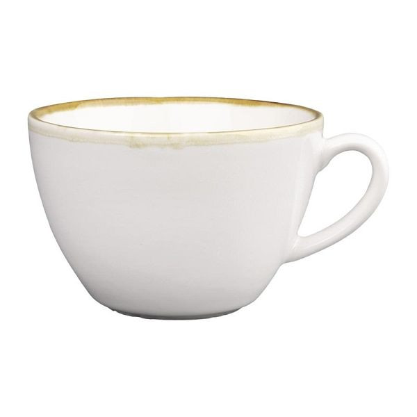 Olympia Kiln Tasses à Cappuccino Blanc Craie 34cl (Lot de 6), FB990