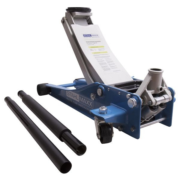 Cric roulant Stahlmaxx, plat, 2,5 tonnes, XXL-117450