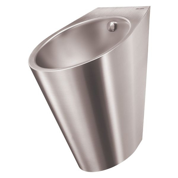 KEMMLIT urinoir FINO, raccord d'eau de chasse arrière en acier inoxydable, 252.657