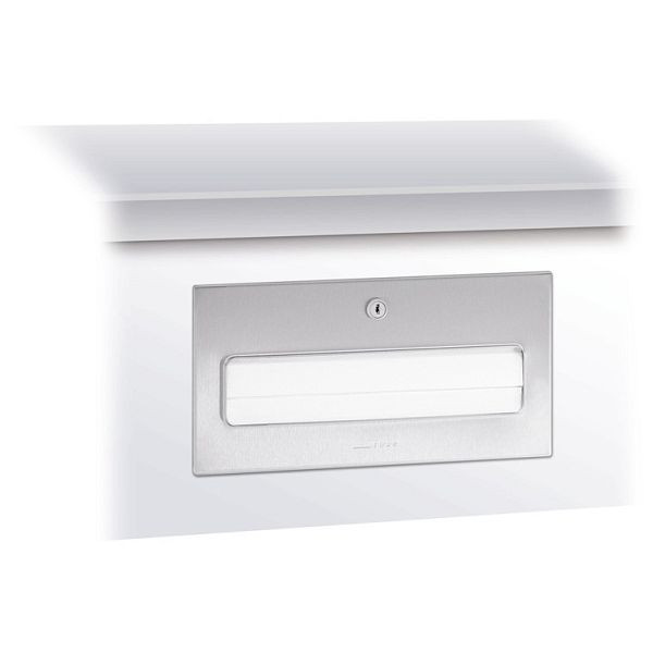 Distributeur de serviettes Wagner EWAR 250 feuilles WP166, poncé mat, 764200