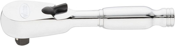 Cliquet réversible VIGOR à dents fines, version extra-courte, carré plein 6,3 mm (1/4 pouce), 95 mm, V4944-XS