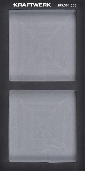 Kraftwerk BASIC LINE EVA insert vide 20x40 cm, 2 compartiments, 105.301.008