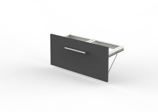 Kerkmann insert de tiroir 1 OH, L 760 x P 380 x H 380 mm, anthracite, 13454213