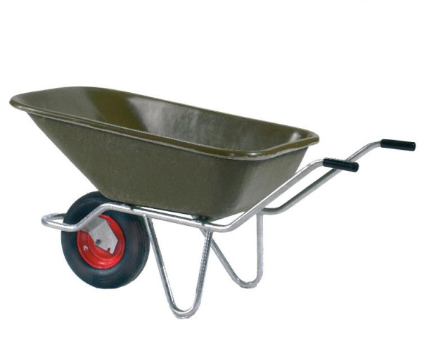 Chariot compact Growi 100 litres bac en plastique, vert, 10015940