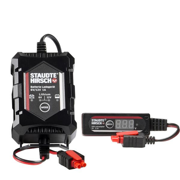 Staudte Hirsch Set d'épargne "Charge & Check", 2 pièces, 331900