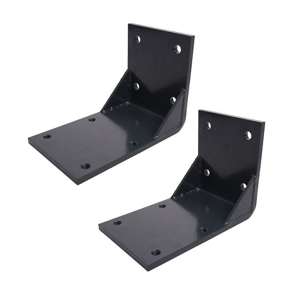 Mendler set de 2 adaptateurs de plafond pour store cassette T122 T123, adaptateur de support de montage au plafond, anthracite, 2x76438