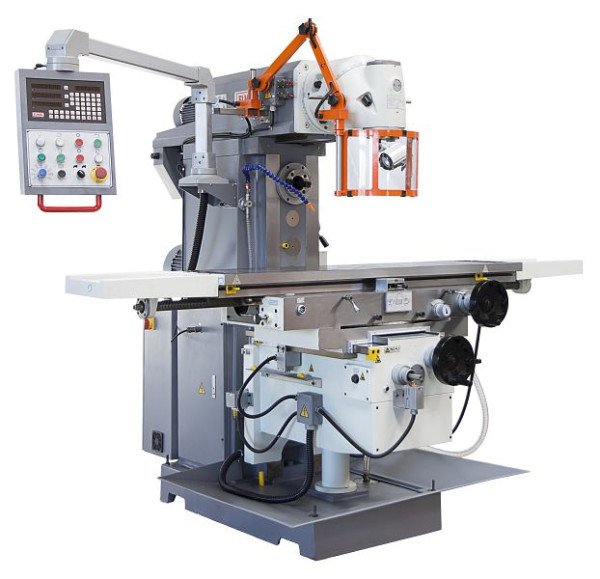 Fraiseuse universelle ELMAG, modèle UFM 125 GT Servodrive, avec affichage de position à 3 axes 'SINO', 82156