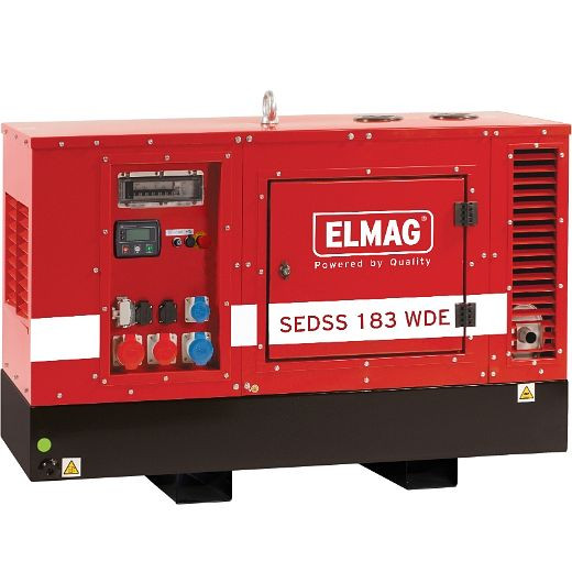 Groupe électrogène ELMAG SEDSS 183WDE-AVR-DSE4520-V2, 00753