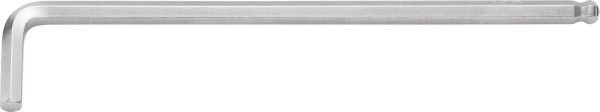 Tournevis coudé Hazet, profil à six pans creux, 7 mm, version extra longue, avec tête sphérique, ouverture de clé : 7 mm, 2105LG-07