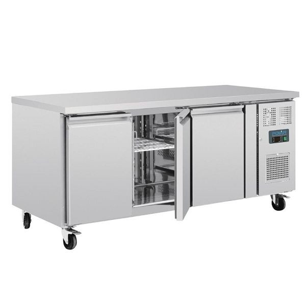 Comptoir pâtisserie réfrigéré Polar dimensions trois portes, GL184