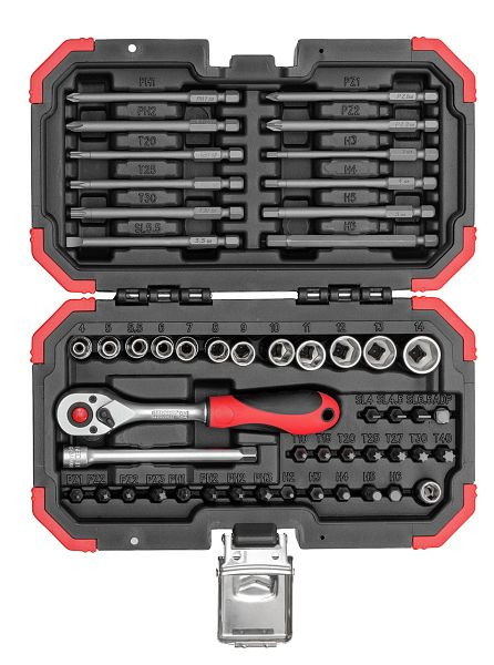 GEDORE jeu d'embouts rouges 1/4 51 pièces BMC, 3301350