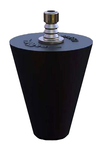 Adaptateur conique Busching pour purger la direction assistée, etc., D : 15-40 mm, L : 50 mm, raccord fileté, 100685