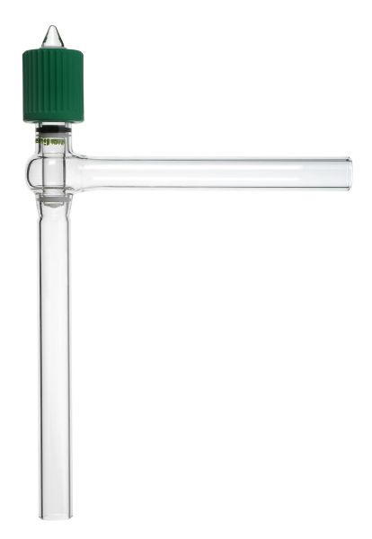 Vanne d'équerre pour vide poussé Rettberg, 0-10 mm, avec tige en verre, 107000209