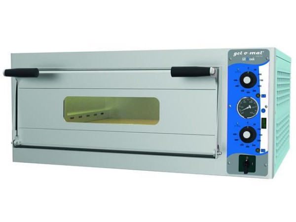 four à pizza gel-o-mat, modèle GE4301Ab Analog, 612x635x150 mm, GE430.1