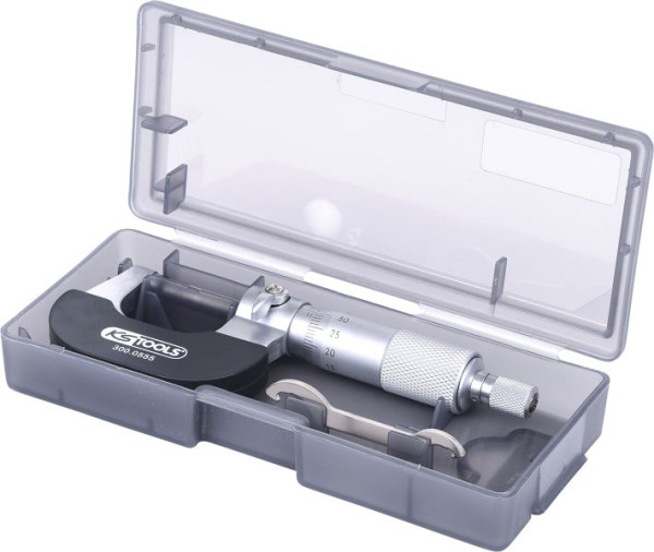 Micromètre extérieur KS Tools, 0-25 mm, 300.0555